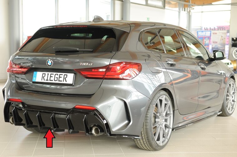 Rieger Tuning diffuser BMW 1-serie F40