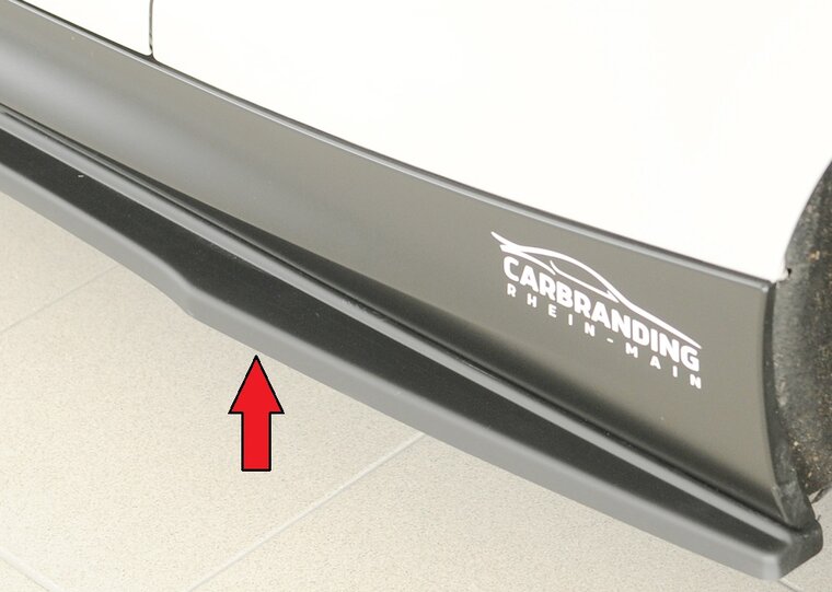 Rieger Tuning sideskirt aanzetstuk Links BMW 2-serie F22