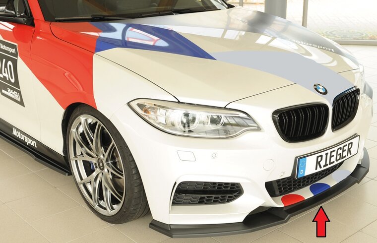 Rieger Tuning voorsplitter BMW 2-serie F22