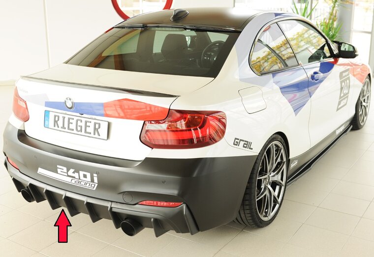 Rieger Tuning diffuser BMW 2-serie F22