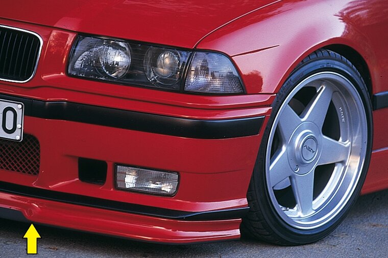 Rieger Tuning voorbumper spoiler lip BMW 3-serie E36