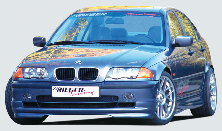Rieger Tuning voorspoiler lip BMW 3-serie E46