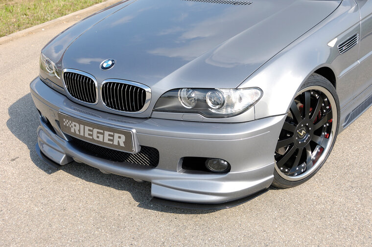 Rieger Tuning voorspoiler lip BMW 3-serie E46