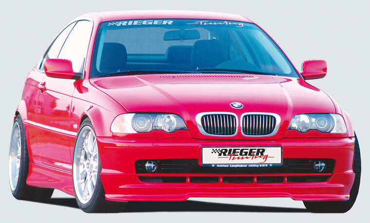 Rieger Tuning voorspoiler lip BMW 3-serie E46