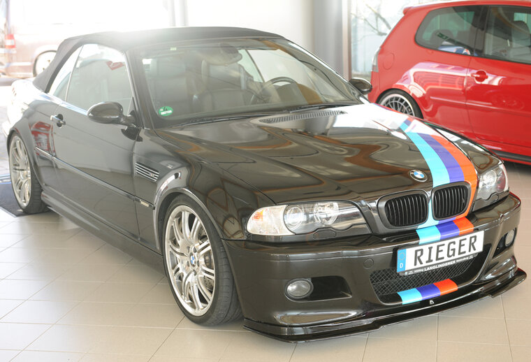 Rieger Tuning voorspoiler lip BMW 3-serie E46