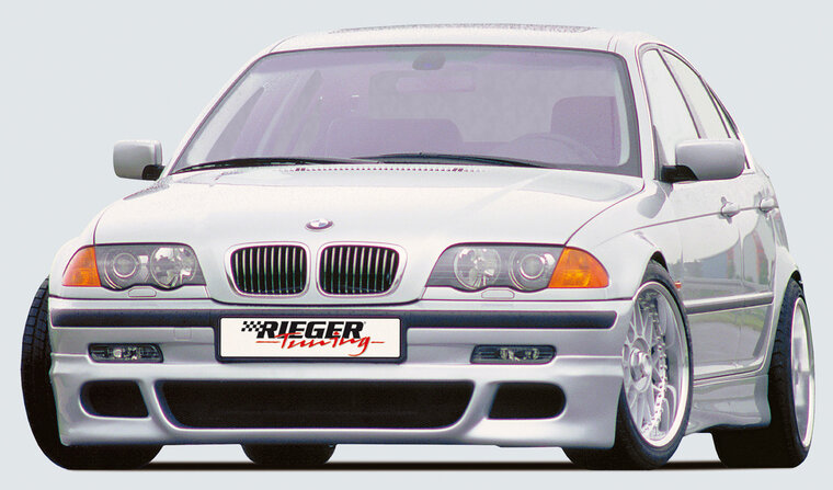 Rieger Tuning voorbumper spoiler verlenging BMW 3-serie E46