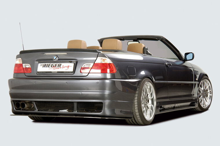 Rieger Tuning splitter voor achterbumper BMW 3-serie E46