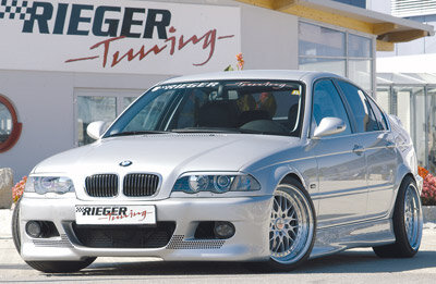 Rieger Tuning voorbumper BMW 3-serie E46