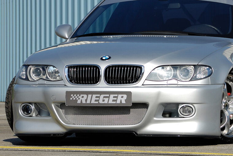 Rieger Tuning voorbumper BMW 3-serie E46