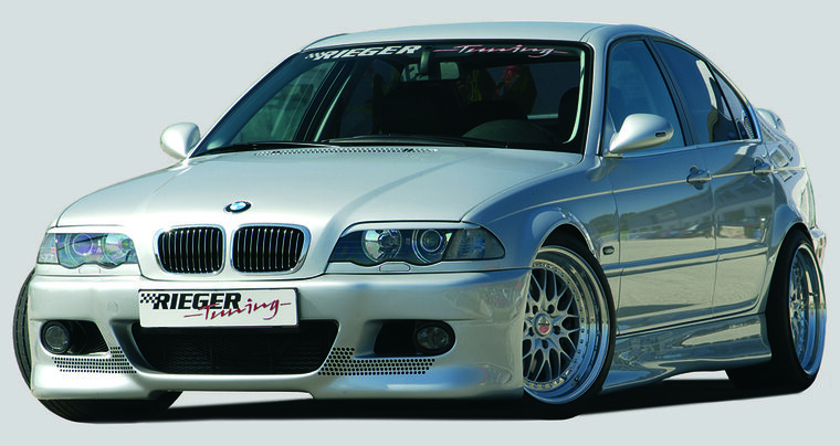 Rieger Tuning voorbumper BMW 3-serie E46