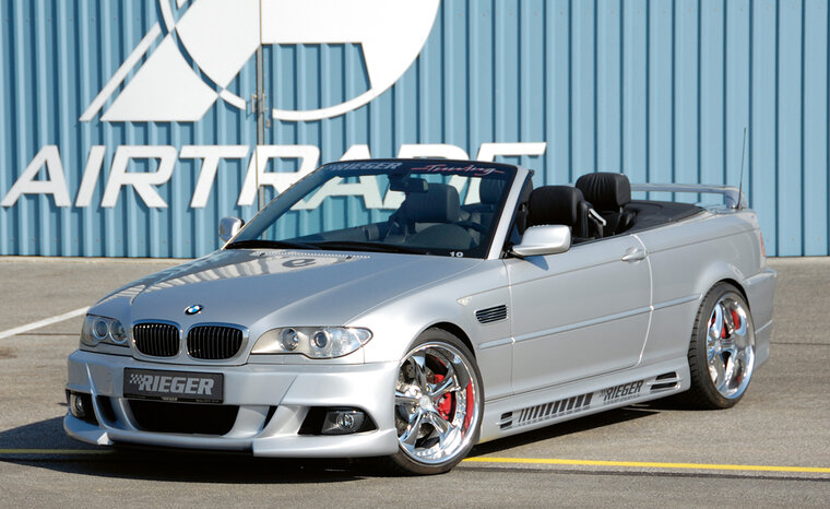 Rieger Tuning voorbumper (V2) BMW 3-serie E46