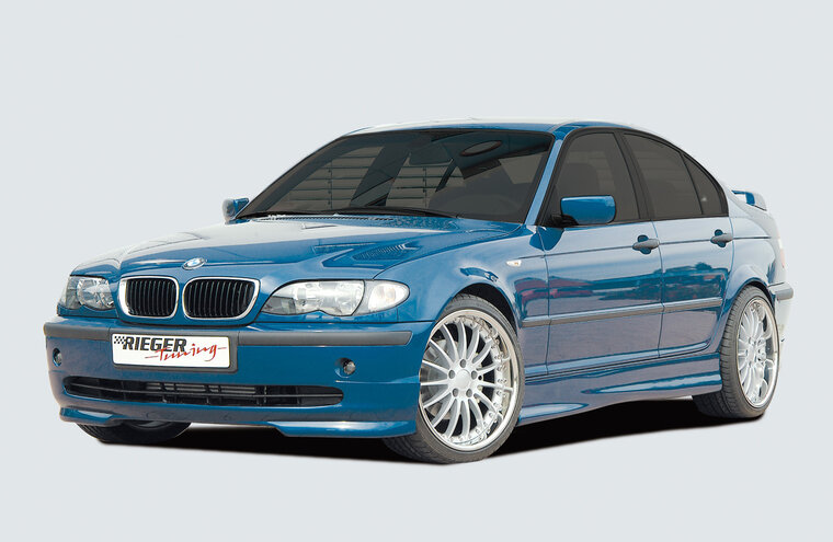 Rieger Tuning voorbumper spoiler lip BMW 3-serie E46 Compact