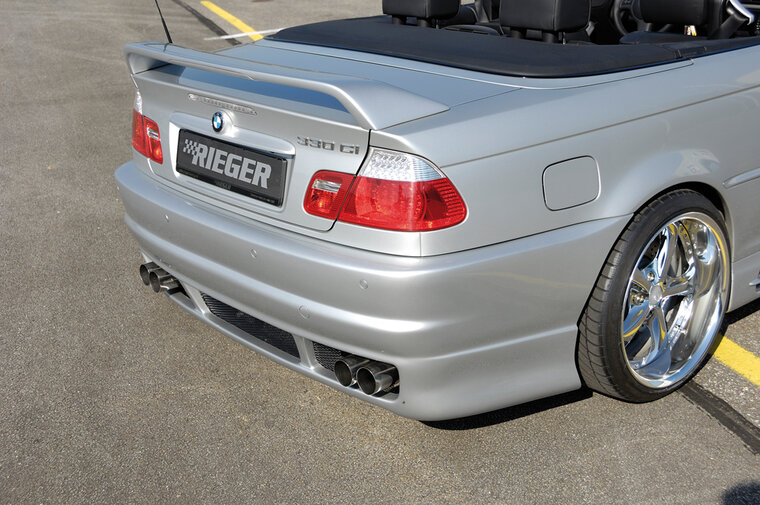 Rieger Tuning achterbumper BMW 3-serie E46 Compact