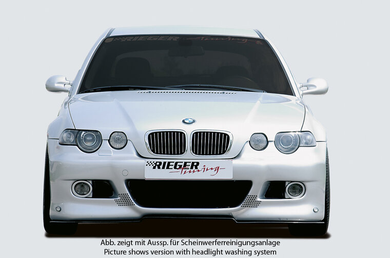Rieger Tuning voorbumper BMW 3-serie E46 Compact