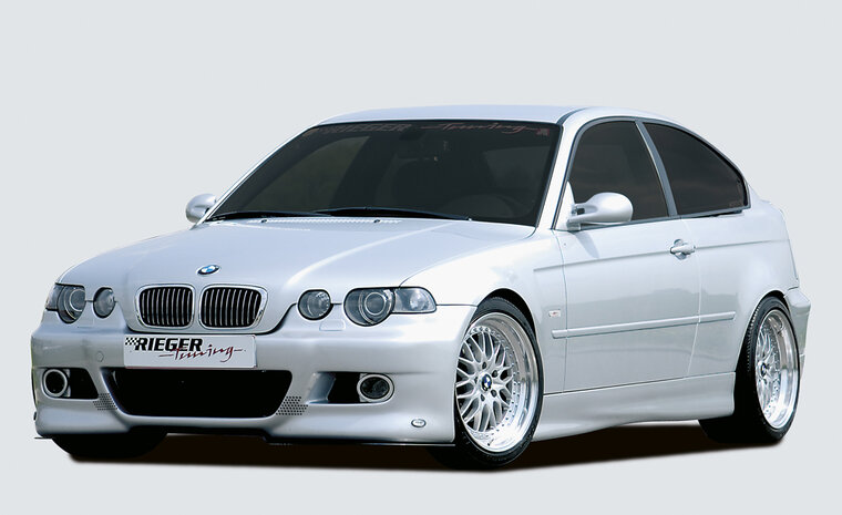 Rieger Tuning voorbumper BMW 3-serie E46 Compact