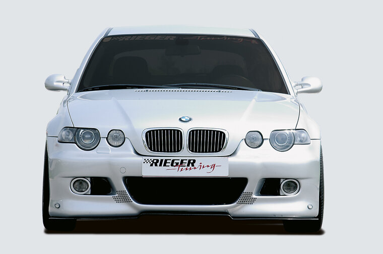 Rieger Tuning voorbumper BMW 3-serie E46 Compact