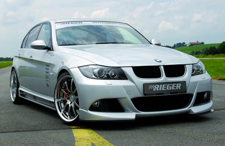 Rieger Tuning voorbumper BMW 3-Serie E90