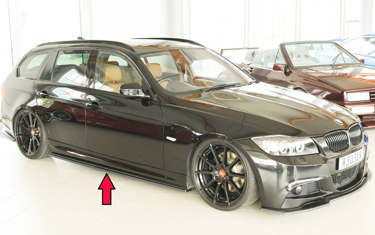 Rieger Tuning sideskirt aanzetstuk Rechts BMW 3-Serie E92