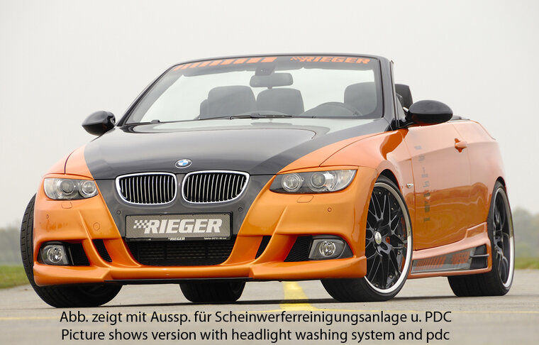 Rieger Tuning voorbumper BMW 3-Serie E92