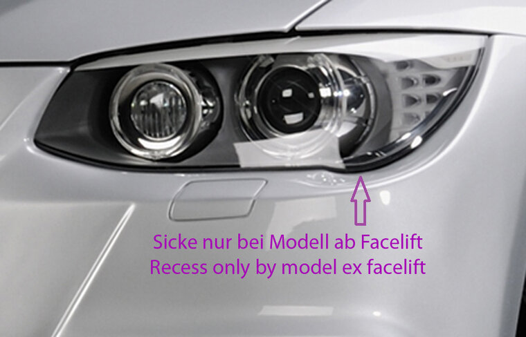 Rieger Tuning voorbumper BMW 3-Serie E92