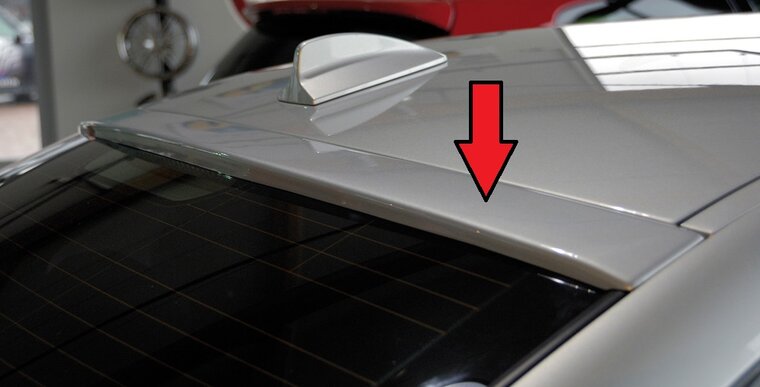 Rieger Tuning achterraam afdekking BMW 3-Serie E93