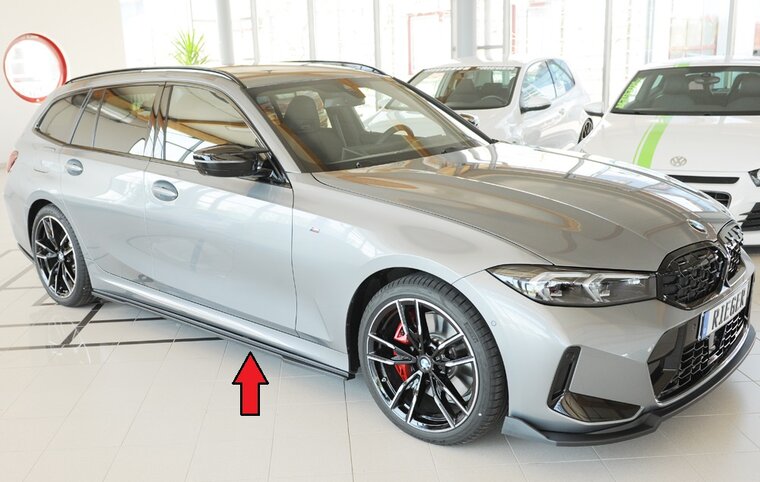 Rieger Tuning sideskirt aanzetstuk Rechts BMW 3-Serie G20/21