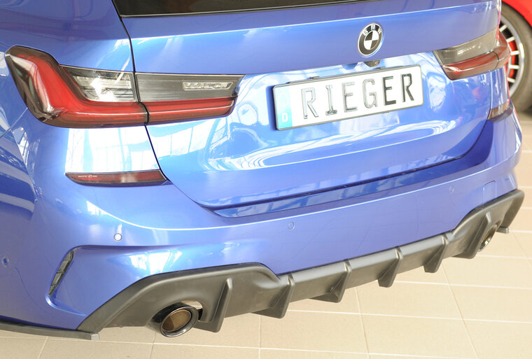 Rieger Tuning diffuser Matt Zwart BMW 3-Serie G20/21