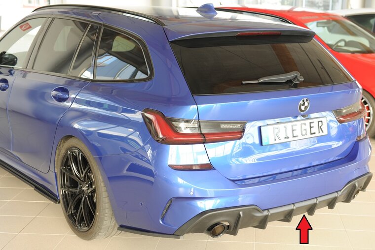Rieger Tuning diffuser Matt Zwart BMW 3-Serie G20/21