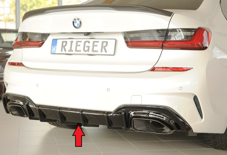 Rieger Tuning diffuser BMW 3-Serie G20/21