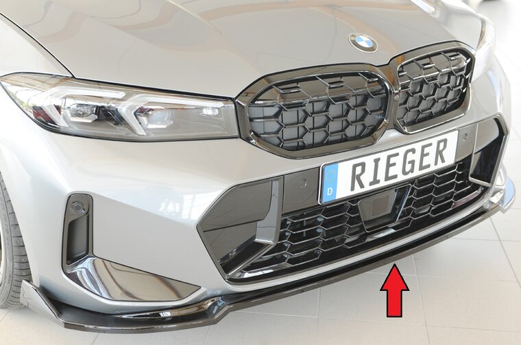 Rieger Tuning voorsplitter BMW 3-Serie G20/21