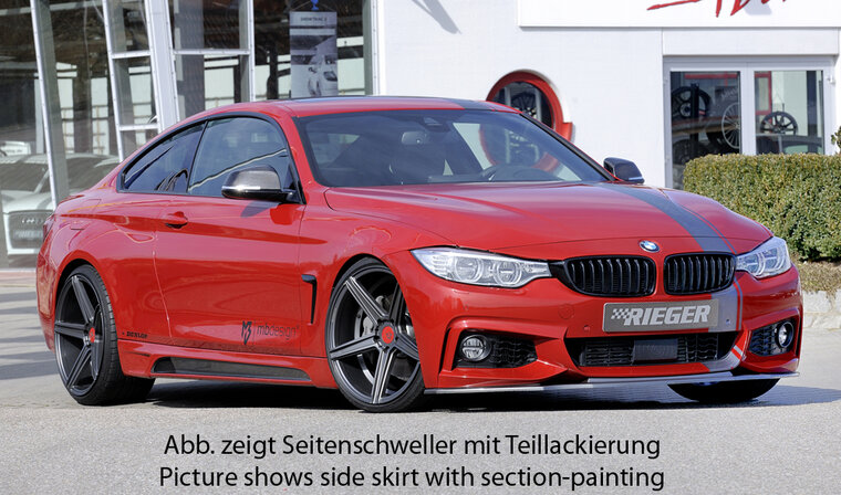Rieger Tuning sideskirt Rechts BMW 4-Serie F32/33