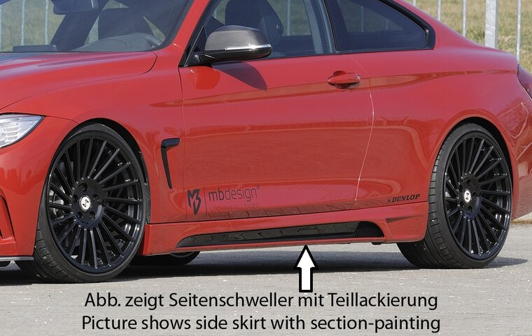 Rieger Tuning sideskirt Links BMW 4-Serie F32/33