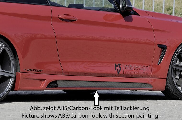 Rieger Tuning sideskirt Rechts BMW 4-Serie F32/33