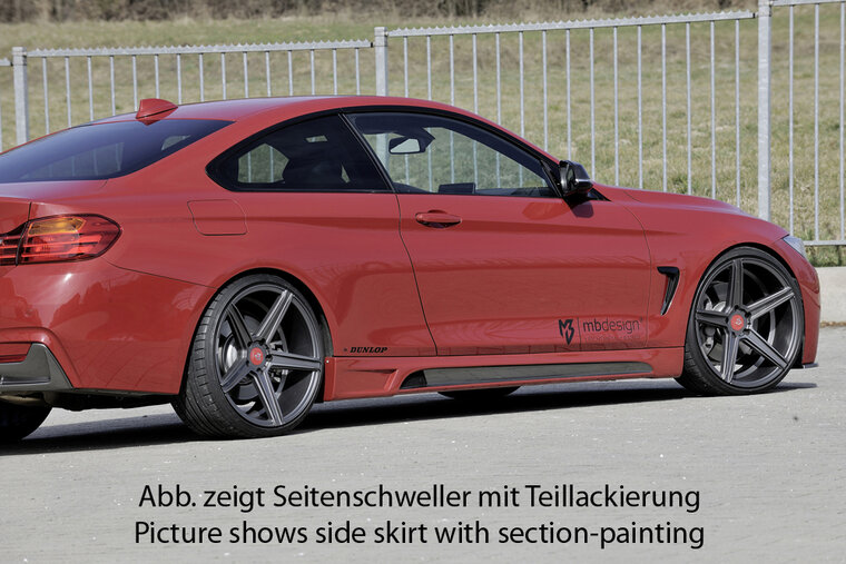 Rieger Tuning sideskirt Rechts BMW 4-Serie F32/33