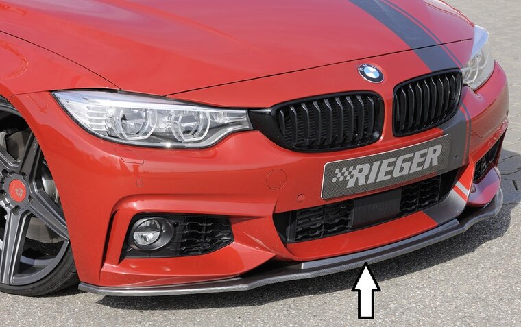 Rieger Tuning voorsplitter BMW 4-Serie F32/33/36