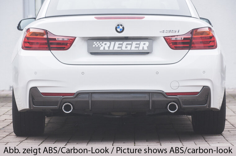 Rieger Tuning diffuser (alleen 435i) BMW 4-Serie F32/33/36