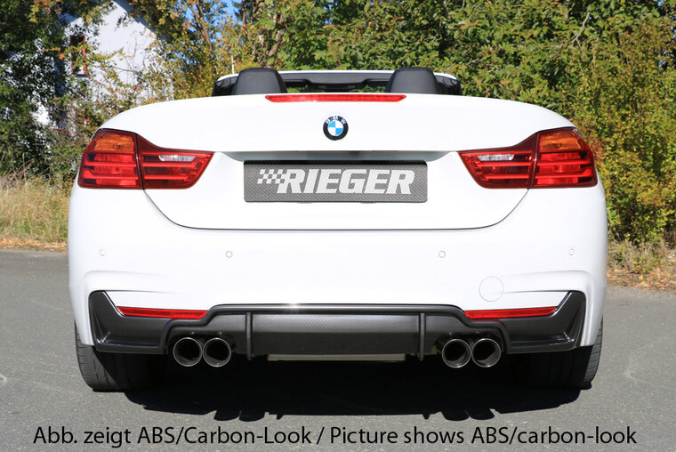 Rieger Tuning diffuser BMW 4-Serie F32/33/36