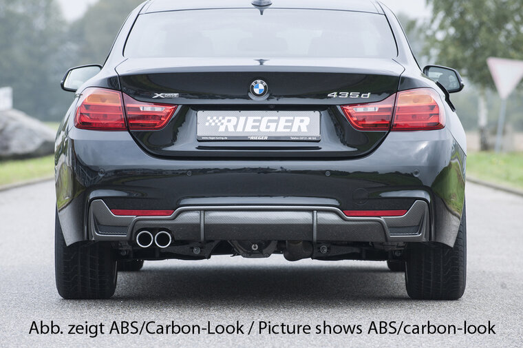 Rieger Tuning diffuser BMW 4-Serie F32/33/36
