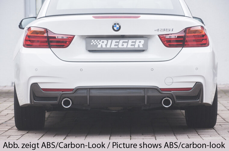 Rieger Tuning diffuser (alleen 435i) BMW 4-Serie F32/33/36