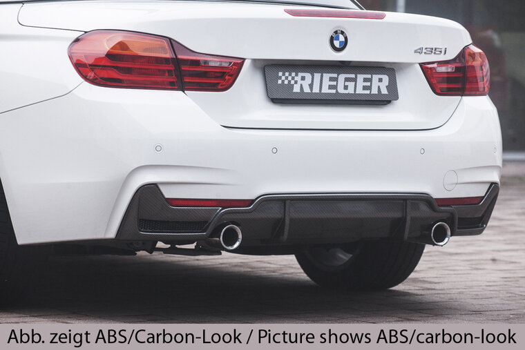 Rieger Tuning diffuser (alleen 435i) BMW 4-Serie F32/33/36