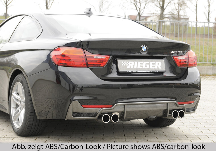 Rieger Tuning diffuser BMW 4-Serie F32/33/36