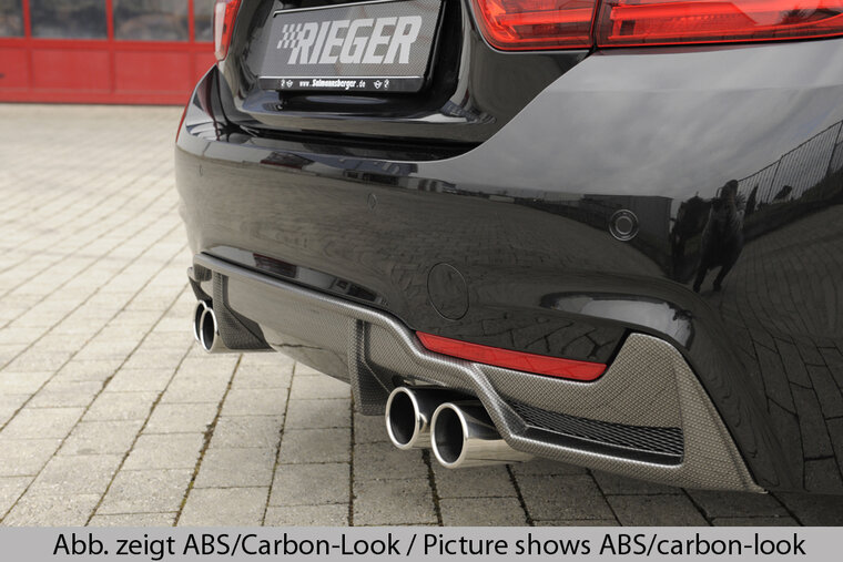 Rieger Tuning diffuser BMW 4-Serie F32/33/36