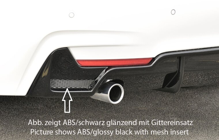 Rieger Tuning diffuser BMW 4-Serie F32/33/36