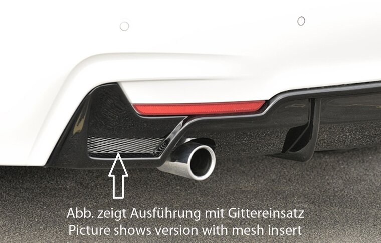 Rieger Tuning diffuser BMW 4-Serie F32/33/36