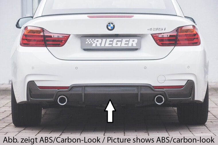 Rieger Tuning diffuser (alleen 435i) BMW 4-Serie F32/33/36