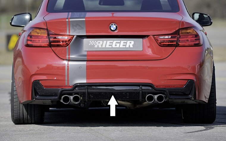 Rieger Tuning diffuser BMW 4-Serie F32/33/36