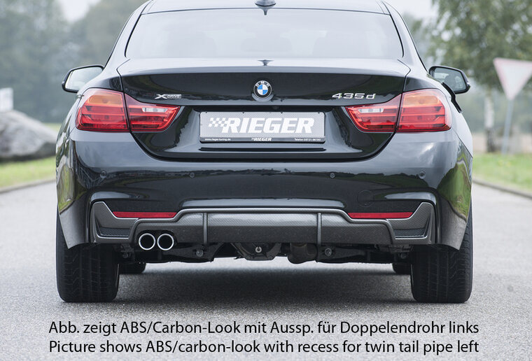 Rieger Tuning diffuser BMW 4-Serie F32/33/36