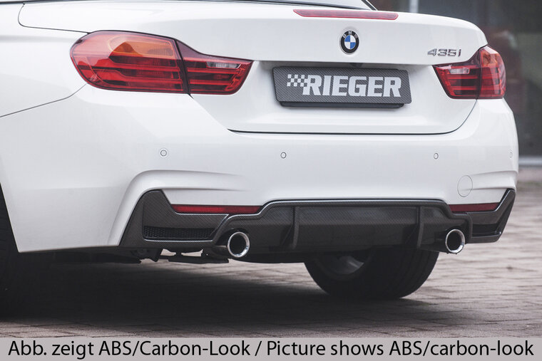 Rieger Tuning diffuser (alleen 435i) BMW 4-Serie F32/33/36