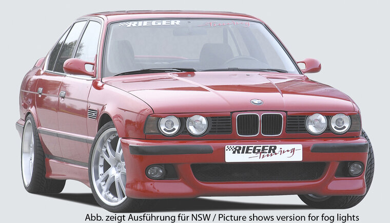 Rieger Tuning voorbumper BMW 5-Serie E34