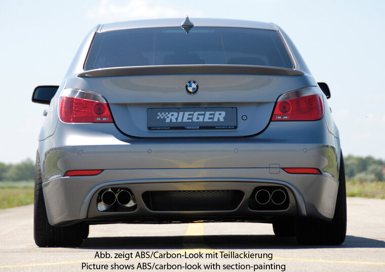 Rieger Tuning achterbumper verlenging BMW 5-Serie E60/61